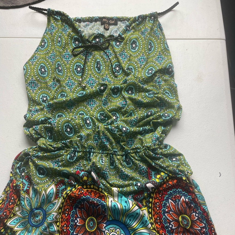 Peachy Girl Hippie Short Romper Size S/M